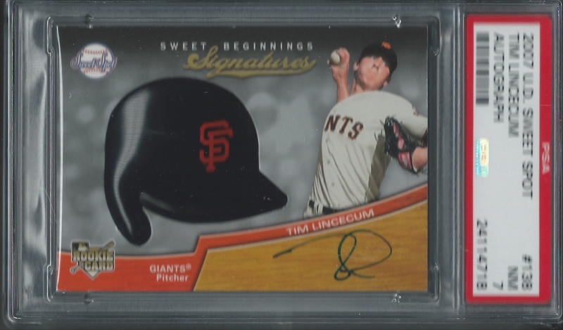 PSA Set Registry Showcase: Tim Lincecum